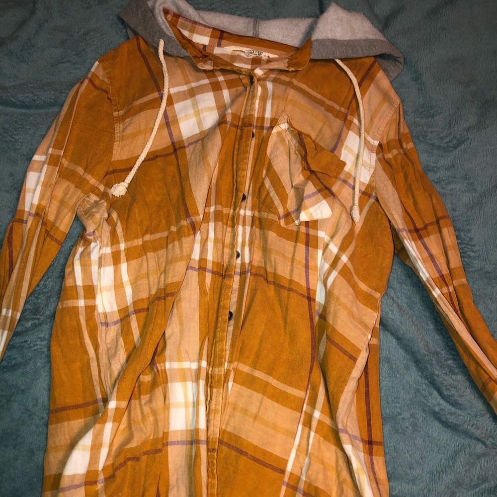 yellow flannel
